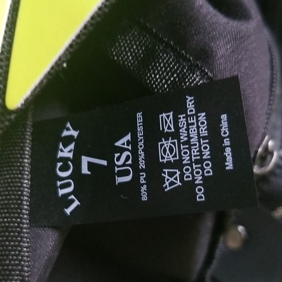 Lucky 7 Geo Bag Lime Green - Picture 13 of 16